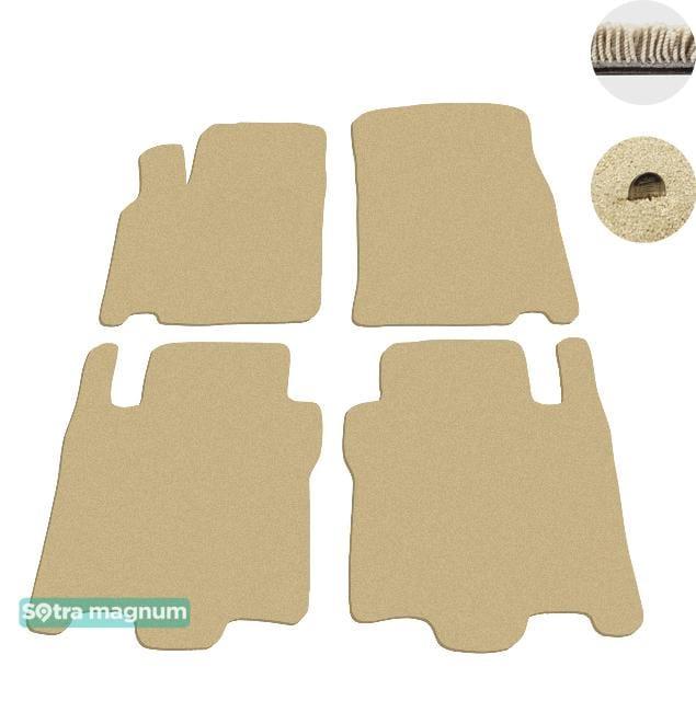 Sotra 01268-2-MG20-BEIGE Interior mats Sotra two-layer beige for Chrysler Pacifica (2003-2008), set 012682MG20BEIGE: Buy near me in Poland at 2407.PL - Good price!