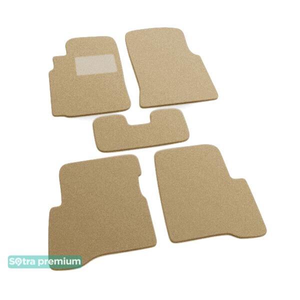 Sotra 01272-CH-BEIGE Interior mats Sotra two-layer beige for Nissan Sunny (2000-2006), set 01272CHBEIGE: Buy near me in Poland at 2407.PL - Good price!