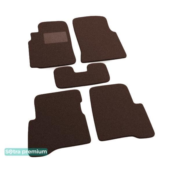 Sotra 01272-CH-CHOCO Interior mats Sotra two-layer brown for Nissan Sunny (2000-2006), set 01272CHCHOCO: Buy near me in Poland at 2407.PL - Good price!