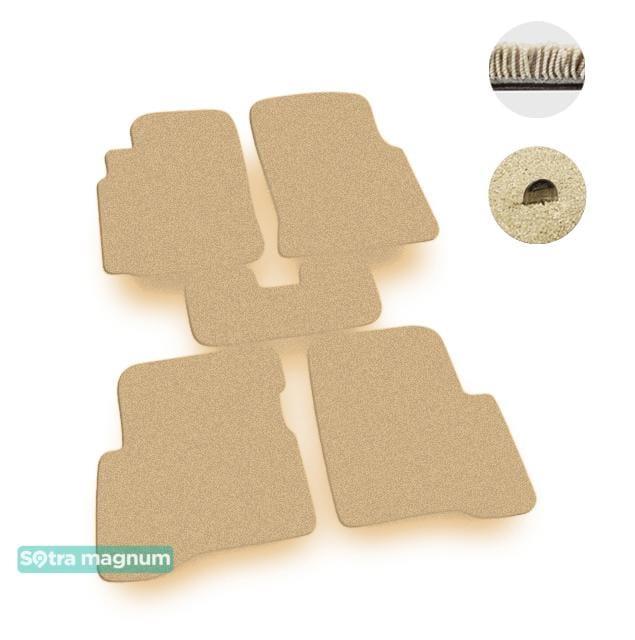Sotra 01272-MG20-BEIGE Interior mats Sotra two-layer beige for Nissan Sunny (2000-2006), set 01272MG20BEIGE: Buy near me in Poland at 2407.PL - Good price!