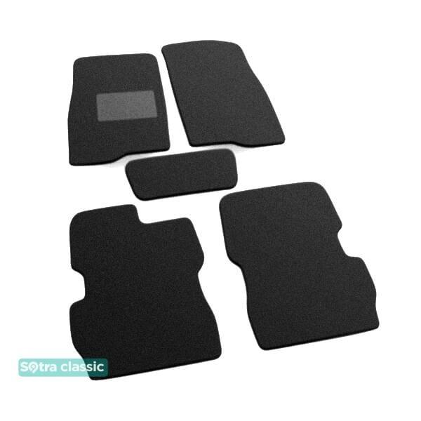 Sotra 01277-GD-GREY Interior mats Sotra two-layer gray for Mazda 2 (2002-2007), set 01277GDGREY: Buy near me in Poland at 2407.PL - Good price!