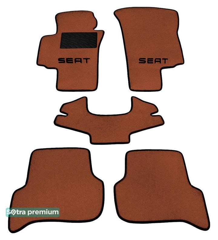 Sotra 01301-CH-TERRA Interior mats Sotra two-layer terracotta for Seat Altea / toledo / leon (2004-2009), set 01301CHTERRA: Buy near me in Poland at 2407.PL - Good price!