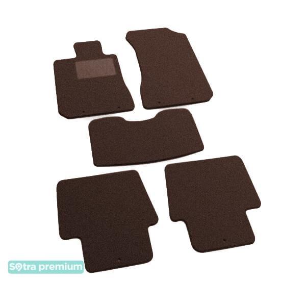 Sotra 01305-CH-CHOCO Interior mats Sotra two-layer brown for Acura Rl (2004-2012), set 01305CHCHOCO: Buy near me in Poland at 2407.PL - Good price!