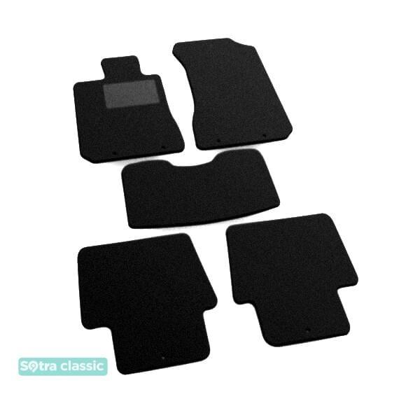 Sotra 01305-GD-BLACK Interior mats Sotra two-layer black for Acura Rl (2004-2012), set 01305GDBLACK: Buy near me in Poland at 2407.PL - Good price!