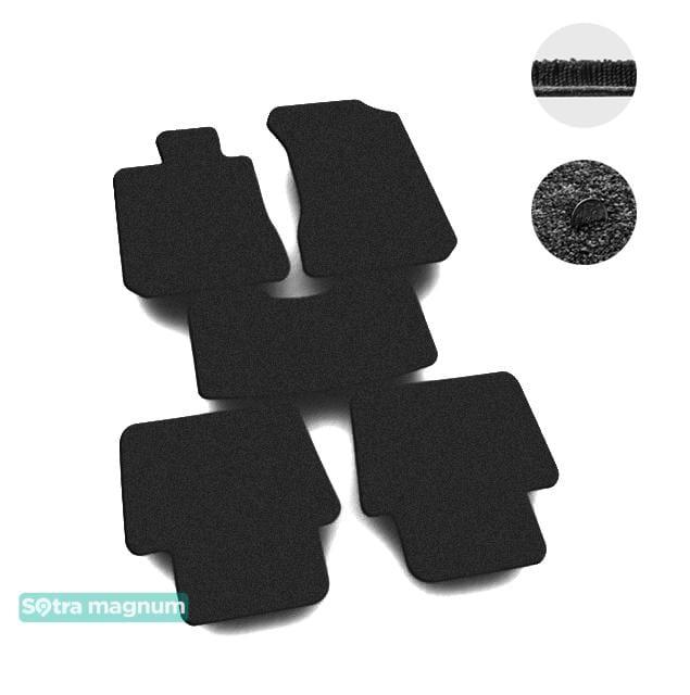 Sotra 01305-MG15-BLACK Interior mats Sotra two-layer black for Acura Rl (2004-2012), set 01305MG15BLACK: Buy near me in Poland at 2407.PL - Good price!