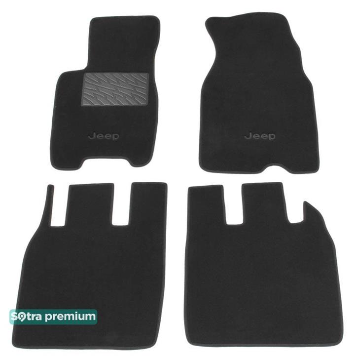 Sotra 01306-CH-GREY Interior mats Sotra two-layer gray for Jeep Grand cherokee (1999-2004), set 01306CHGREY: Buy near me in Poland at 2407.PL - Good price!