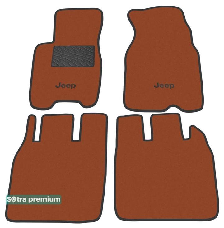 Sotra 01306-CH-TERRA Interior mats Sotra two-layer terracotta for Jeep Grand cherokee (1999-2004), set 01306CHTERRA: Buy near me in Poland at 2407.PL - Good price!