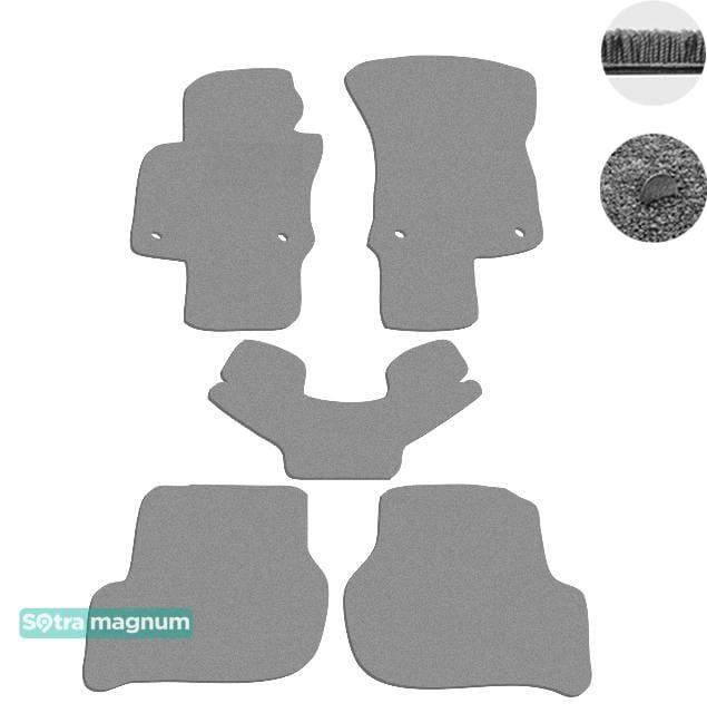Sotra 01320-MG20-GREY Interior mats Sotra two-layer gray for Skoda Octavia (2004-2012), set 01320MG20GREY: Buy near me in Poland at 2407.PL - Good price!