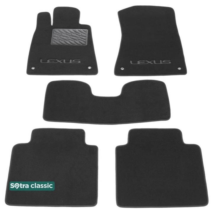 Sotra 01326-GD-GREY Interior mats Sotra two-layer gray for Lexus Gs eu (2005-2010), set 01326GDGREY: Buy near me at 2407.PL in Poland at an Affordable price!