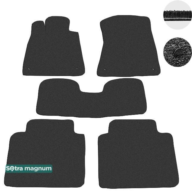 Sotra 01326-MG15-BLACK Interior mats Sotra two-layer black for Lexus Gs eu (2005-2010), set 01326MG15BLACK: Buy near me at 2407.PL in Poland at an Affordable price!