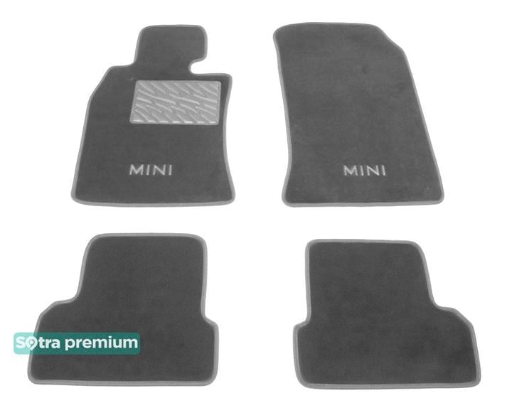 Sotra 01332-CH-GREY Interior mats Sotra two-layer gray for BMW Cooper (2001-2006), set 01332CHGREY: Buy near me in Poland at 2407.PL - Good price!