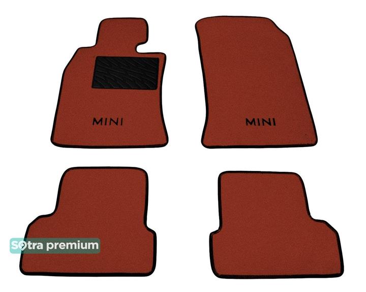 Sotra 01332-CH-TERRA Interior mats Sotra two-layer terracotta for BMW Cooper (2001-2006), set 01332CHTERRA: Buy near me in Poland at 2407.PL - Good price!