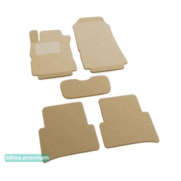 Sotra 01334-CH-BEIGE Interior mats Sotra two-layer beige for Renault Modus (2004-2012), set 01334CHBEIGE: Buy near me in Poland at 2407.PL - Good price!