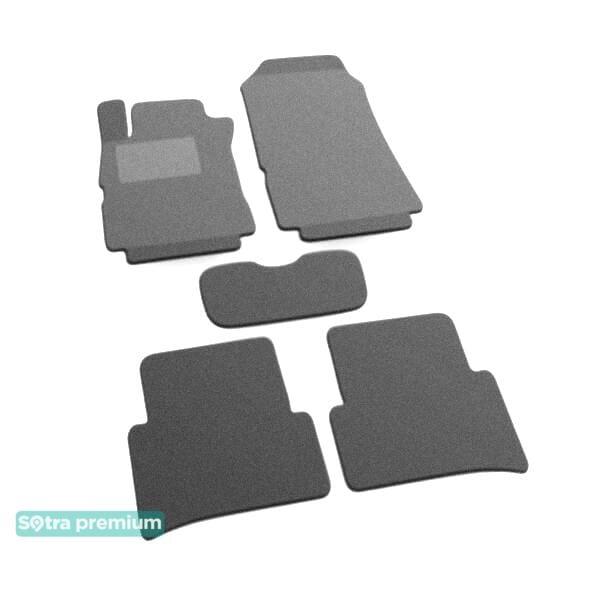 Sotra 01334-CH-GREY Interior mats Sotra two-layer gray for Renault Modus (2004-2012), set 01334CHGREY: Buy near me in Poland at 2407.PL - Good price!