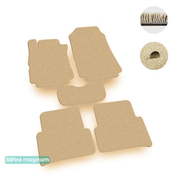Sotra 01334-MG20-BEIGE Interior mats Sotra two-layer beige for Renault Modus (2004-2012), set 01334MG20BEIGE: Buy near me in Poland at 2407.PL - Good price!