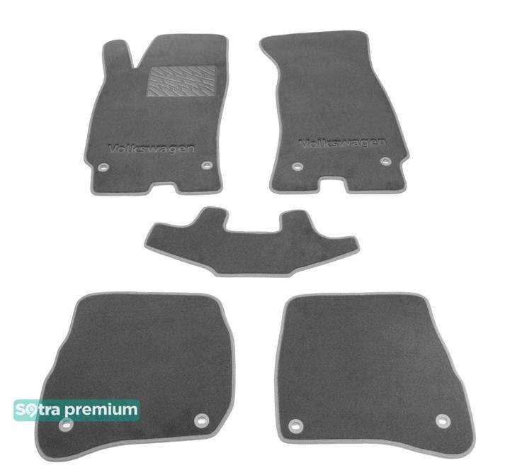 Sotra 01336-CH-GREY Interior mats Sotra two-layer gray for Volkswagen Passat (2001-2004), set 01336CHGREY: Buy near me in Poland at 2407.PL - Good price!