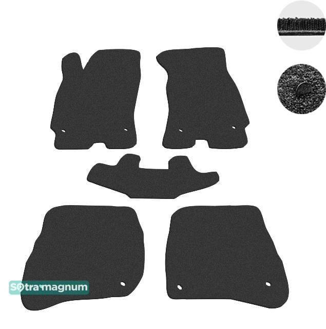 Sotra 01336-MG15-BLACK Interior mats Sotra two-layer black for Volkswagen Passat (2001-2004), set 01336MG15BLACK: Buy near me in Poland at 2407.PL - Good price!