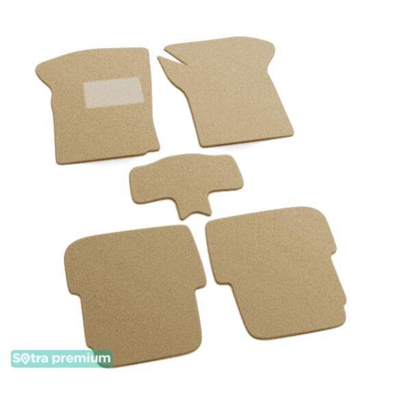 Sotra 01348-CH-BEIGE Interior mats Sotra two-layer beige for Mazda 2 (2002-2007), set 01348CHBEIGE: Buy near me in Poland at 2407.PL - Good price!