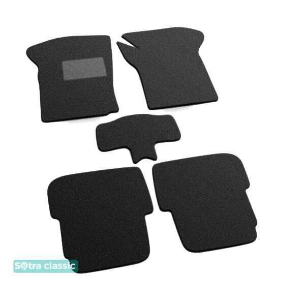 Sotra 01348-GD-GREY Interior mats Sotra two-layer gray for Mazda 2 (2002-2007), set 01348GDGREY: Buy near me in Poland at 2407.PL - Good price!