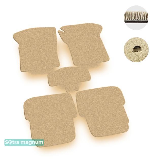 Sotra 01348-MG20-BEIGE Interior mats Sotra two-layer beige for Mazda 2 (2002-2007), set 01348MG20BEIGE: Buy near me in Poland at 2407.PL - Good price!