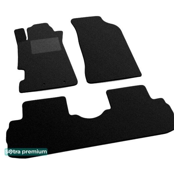Sotra 01349-CH-BLACK Interior mats Sotra two-layer black for Acura Rsx (2001-2006), set 01349CHBLACK: Buy near me at 2407.PL in Poland at an Affordable price!