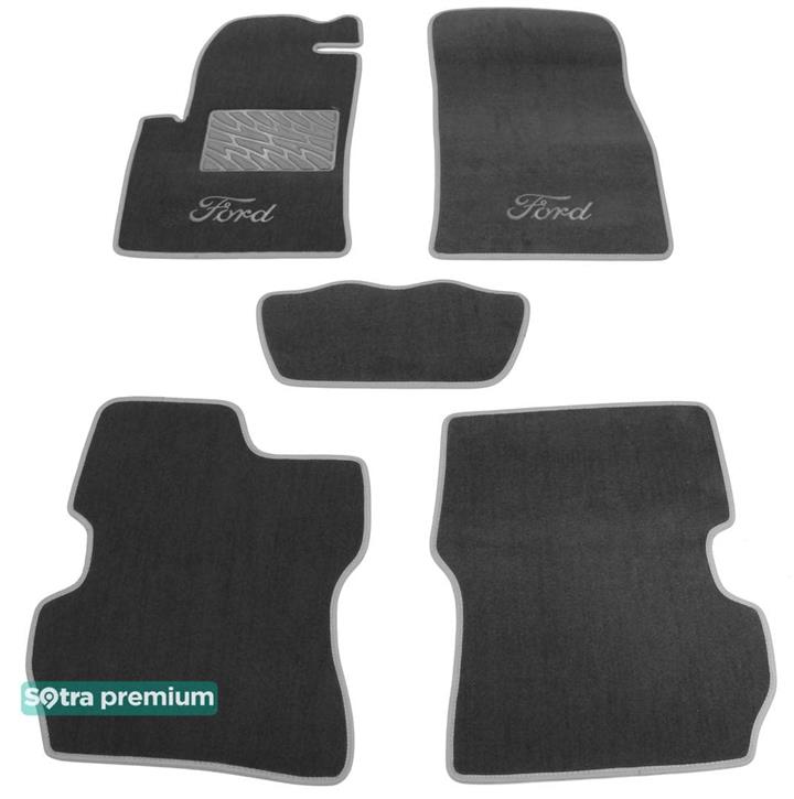 Sotra 01356-CH-GREY Interior mats Sotra two-layer gray for Ford Fusion (2002-2005), set 01356CHGREY: Buy near me in Poland at 2407.PL - Good price!