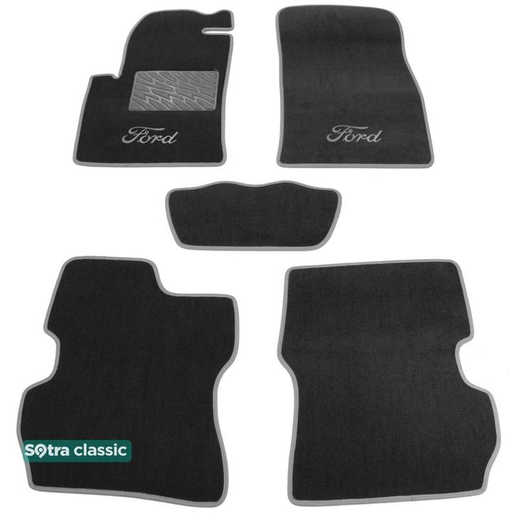 Sotra 01356-GD-GREY Interior mats Sotra two-layer gray for Ford Fusion (2002-2005), set 01356GDGREY: Buy near me in Poland at 2407.PL - Good price!