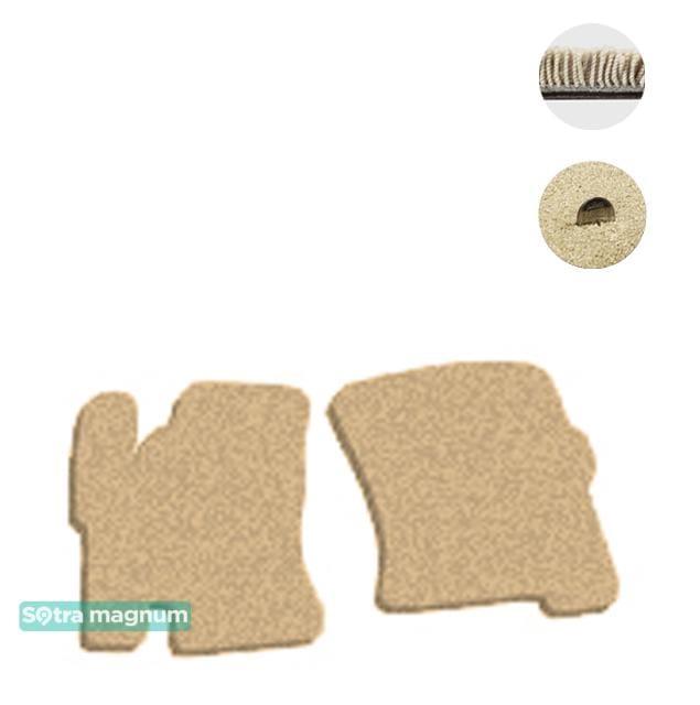 Sotra 01363-1-MG20-BEIGE Interior mats Sotra two-layer beige for Ssang yong Rodius (2004-2013), set 013631MG20BEIGE: Buy near me in Poland at 2407.PL - Good price!