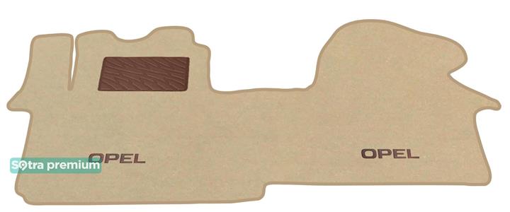 Sotra 01382-CH-BEIGE Interior mats Sotra two-layer beige for Opel Vivaro (2001-2014), set 01382CHBEIGE: Buy near me in Poland at 2407.PL - Good price!