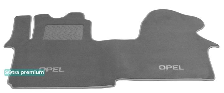Sotra 01382-CH-GREY Interior mats Sotra two-layer gray for Opel Vivaro (2001-2014), set 01382CHGREY: Buy near me at 2407.PL in Poland at an Affordable price!