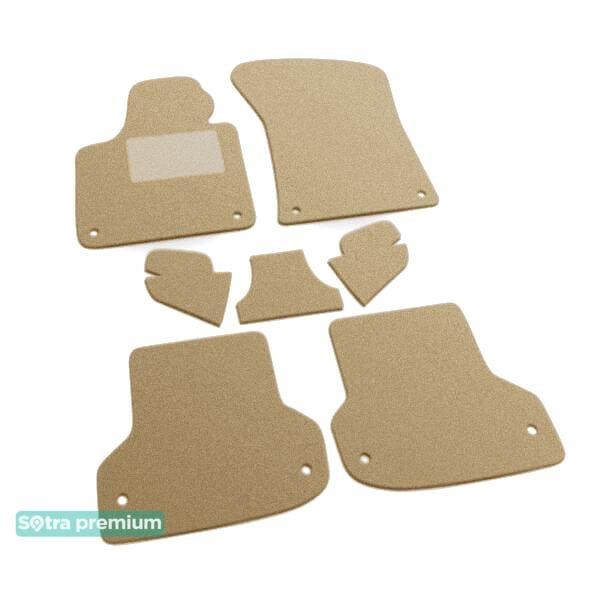 Sotra 01383-CH-BEIGE Interior mats Sotra two-layer beige for Audi A3 (2004-2013), set 01383CHBEIGE: Buy near me in Poland at 2407.PL - Good price!