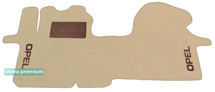 Sotra 01391-CH-BEIGE Interior mats Sotra two-layer beige for Opel Vivaro (2001-2014), set 01391CHBEIGE: Buy near me in Poland at 2407.PL - Good price!