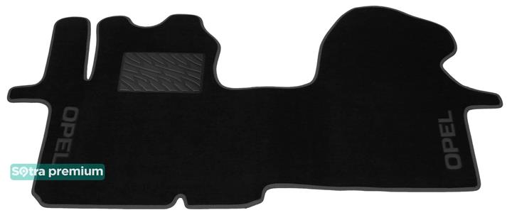Sotra 01391-CH-BLACK Interior mats Sotra two-layer black for Opel Vivaro (2001-2014), set 01391CHBLACK: Buy near me in Poland at 2407.PL - Good price!