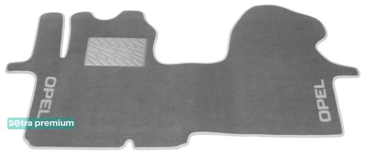 Sotra 01391-CH-GREY Interior mats Sotra two-layer gray for Opel Vivaro (2001-2014), set 01391CHGREY: Buy near me in Poland at 2407.PL - Good price!