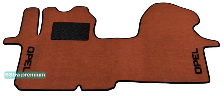 Sotra 01391-CH-TERRA Interior mats Sotra two-layer terracotta for Opel Vivaro (2001-2014), set 01391CHTERRA: Buy near me in Poland at 2407.PL - Good price!
