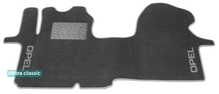 Sotra 01391-GD-GREY Interior mats Sotra two-layer gray for Opel Vivaro (2001-2014), set 01391GDGREY: Buy near me in Poland at 2407.PL - Good price!