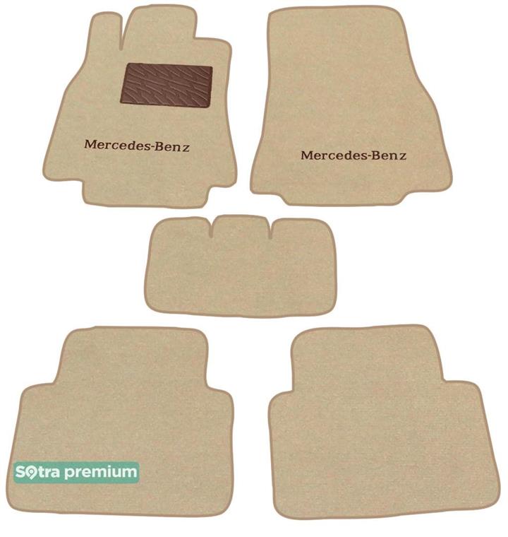 Sotra 01401-CH-BEIGE Interior mats Sotra two-layer beige for Mercedes A/b-class (2005-2011), set 01401CHBEIGE: Buy near me in Poland at 2407.PL - Good price!