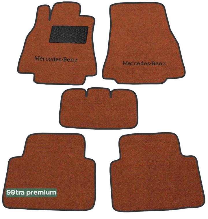 Sotra 01401-CH-TERRA Interior mats Sotra two-layer terracotta for Mercedes A/b-class (2005-2011), set 01401CHTERRA: Buy near me in Poland at 2407.PL - Good price!