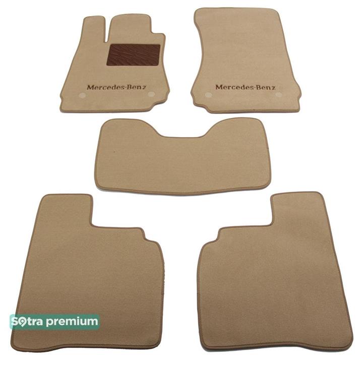 Sotra 01412-CH-BEIGE Interior mats Sotra two-layer beige for Mercedes S-class (2006-2013), set 01412CHBEIGE: Buy near me in Poland at 2407.PL - Good price!