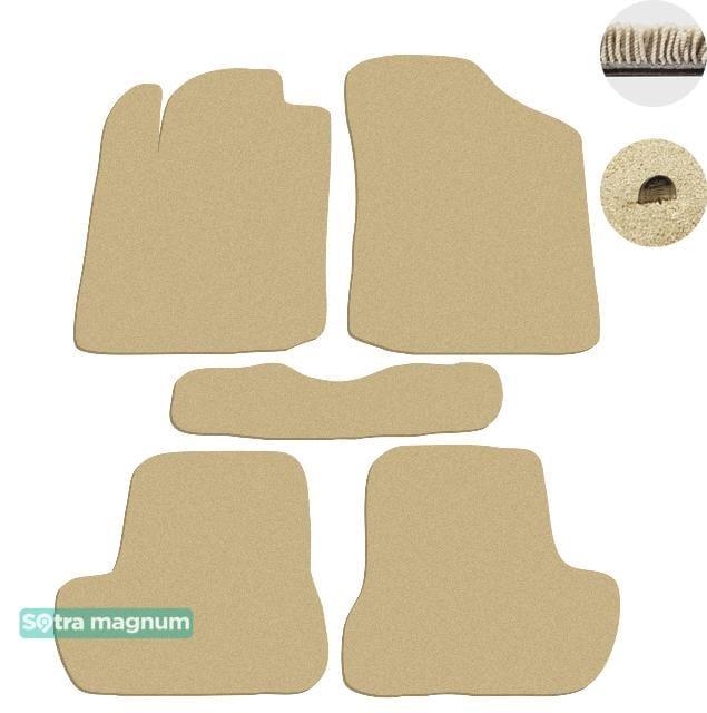 Sotra 01417-MG20-BEIGE Interior mats Sotra two-layer beige for Citroen C2 (2003-2009), set 01417MG20BEIGE: Buy near me in Poland at 2407.PL - Good price!
