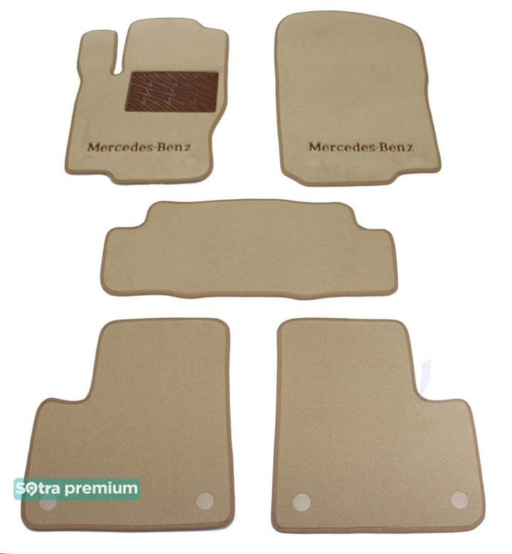 Sotra 01440-CH-BEIGE Interior mats Sotra two-layer beige for Mercedes M-class (2005-2011), set 01440CHBEIGE: Buy near me in Poland at 2407.PL - Good price!