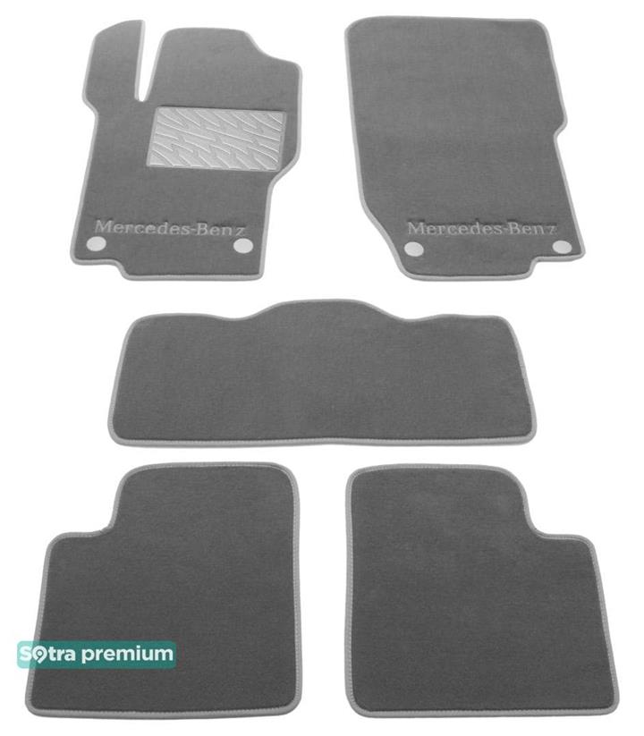 Sotra 01440-CH-GREY Interior mats Sotra two-layer gray for Mercedes M-class (2005-2011), set 01440CHGREY: Buy near me in Poland at 2407.PL - Good price!