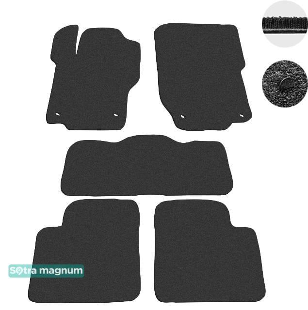 Sotra 01440-MG15-BLACK Interior mats Sotra two-layer black for Mercedes M-class (2005-2011), set 01440MG15BLACK: Buy near me at 2407.PL in Poland at an Affordable price!