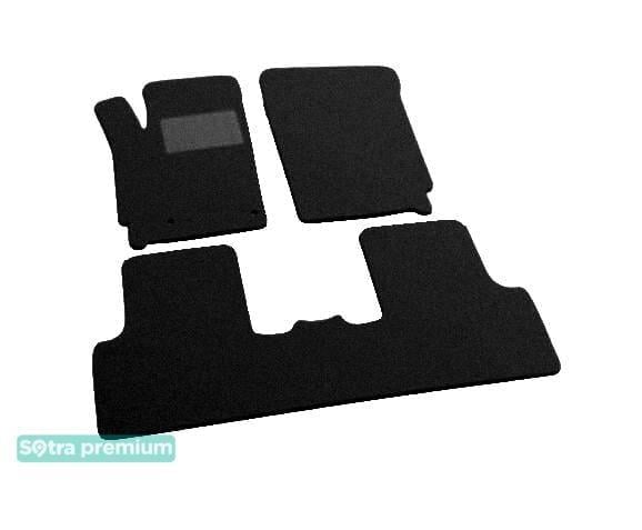 Sotra 01443-2-CH-BLACK Interior mats Sotra two-layer black for Citroen Berlingo (1996-2010), set 014432CHBLACK: Buy near me at 2407.PL in Poland at an Affordable price!