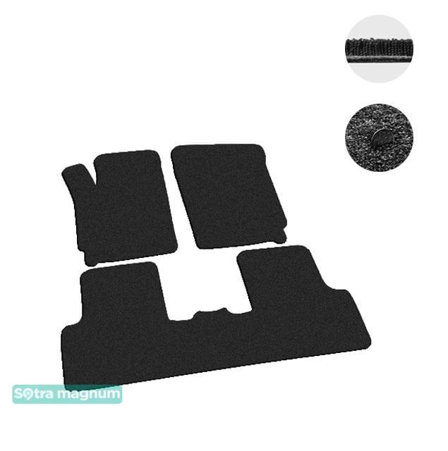 Sotra 01443-2-MG15-BLACK Interior mats Sotra two-layer black for Citroen Berlingo (1996-2010), set 014432MG15BLACK: Buy near me in Poland at 2407.PL - Good price!