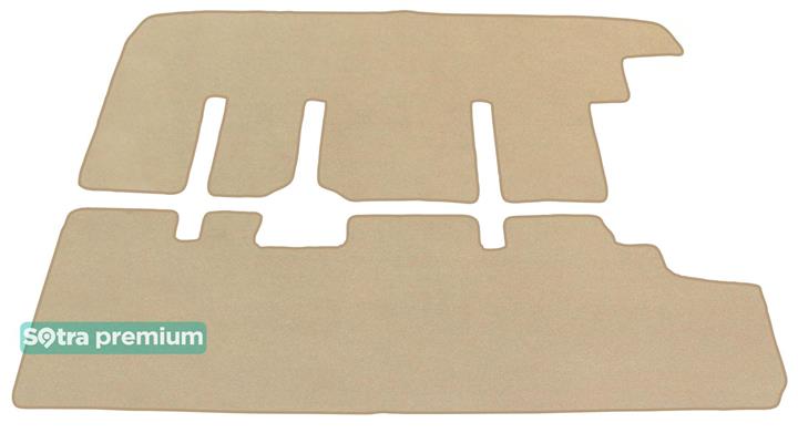 Sotra 01486-CH-BEIGE Interior mats Sotra two-layer beige for Renault Trafic (2001-2014), set 01486CHBEIGE: Buy near me in Poland at 2407.PL - Good price!