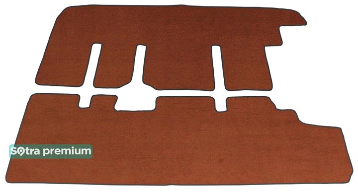 Sotra 01486-CH-TERRA Interior mats Sotra two-layer terracotta for Renault Trafic (2001-2014), set 01486CHTERRA: Buy near me at 2407.PL in Poland at an Affordable price!