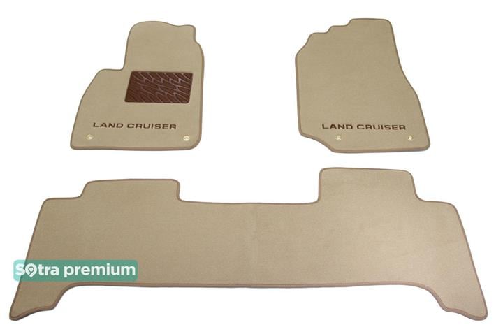 Sotra 05360-CH-BEIGE Interior mats Sotra two-layer beige for Toyota Land cruiser (1998-2007), set 05360CHBEIGE: Buy near me in Poland at 2407.PL - Good price!