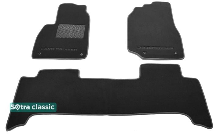 Sotra 05360-GD-GREY Interior mats Sotra two-layer gray for Toyota Land cruiser (1998-2007), set 05360GDGREY: Buy near me in Poland at 2407.PL - Good price!