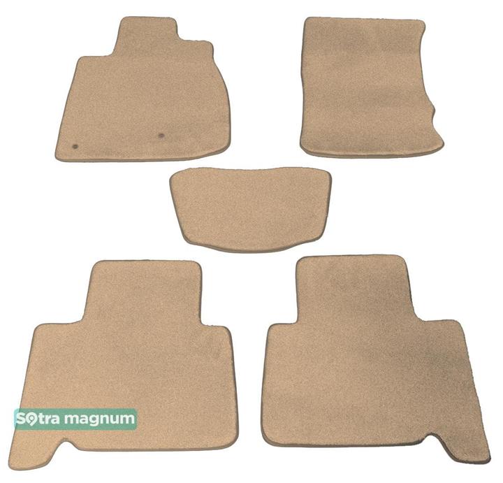 Sotra 06001-MG20-BEIGE Interior mats Sotra two-layer beige for Toyota Land cruiser prado (2002-2009), set 06001MG20BEIGE: Buy near me in Poland at 2407.PL - Good price!